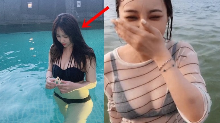 아프리카 BJ 이채이 글래머 몸매 방송 비키니 인스타 사진