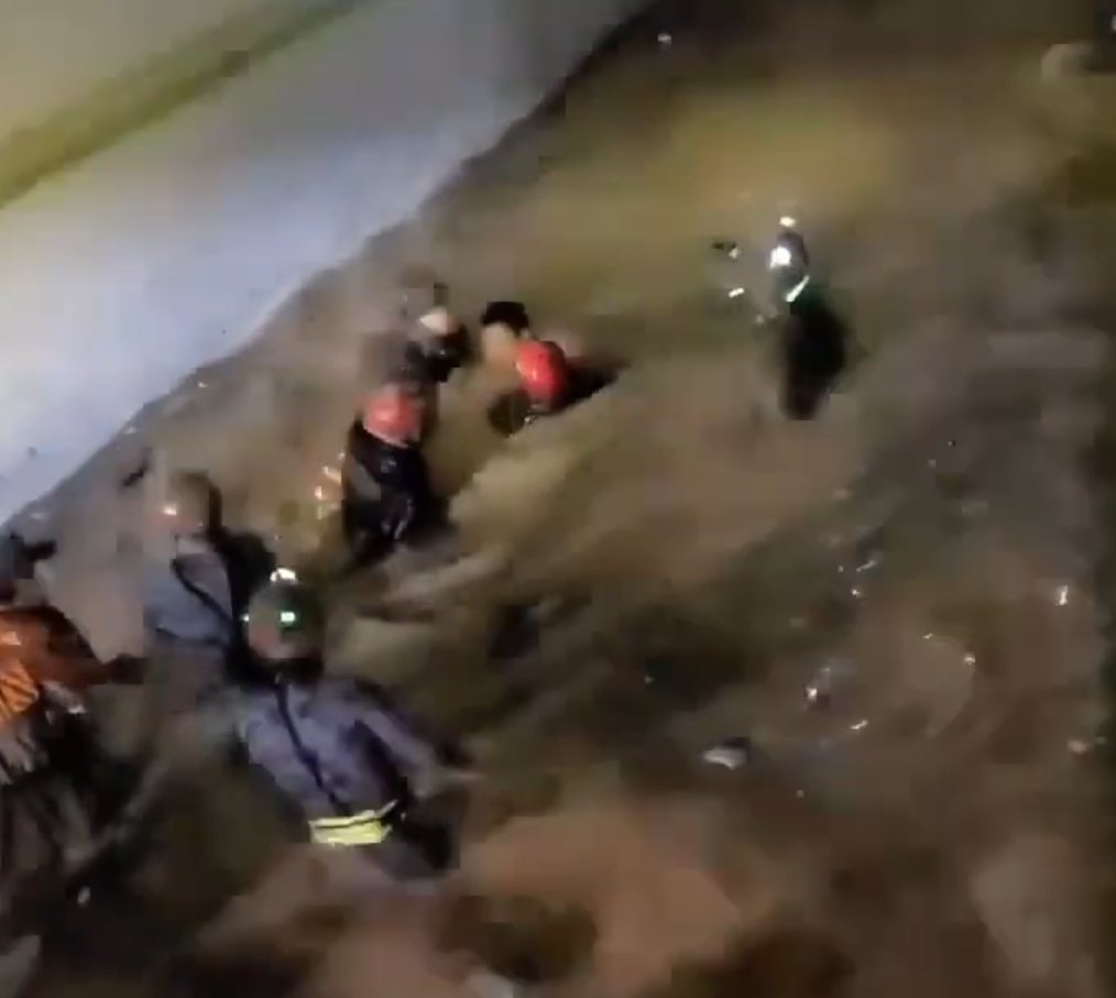 태풍 카눈 폭우시 지하주차장 침수 위험