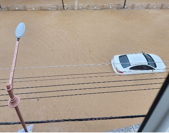 강원 속초 침수