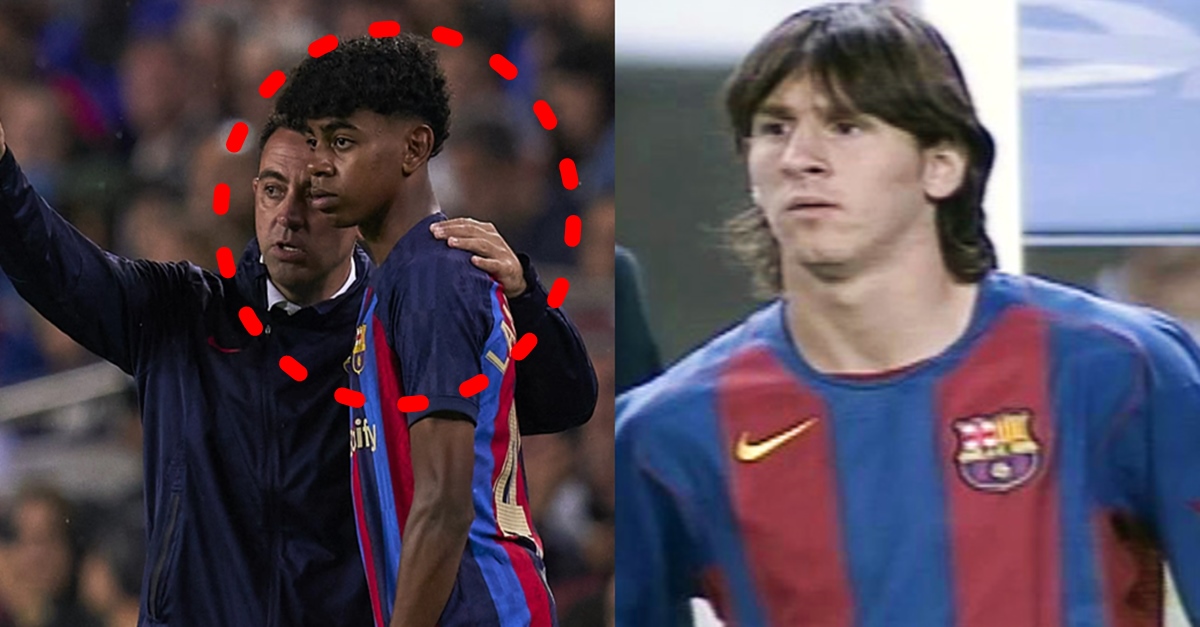 바르셀로나 라마시아 라민 야말 리오넬 메시