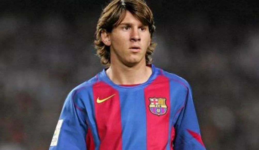 10대 시절 리오넬 메시