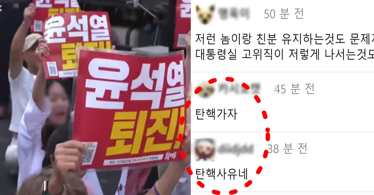 윤석열 대통령실 국민의힘 당대표 선거 개입 탄핵 가능성