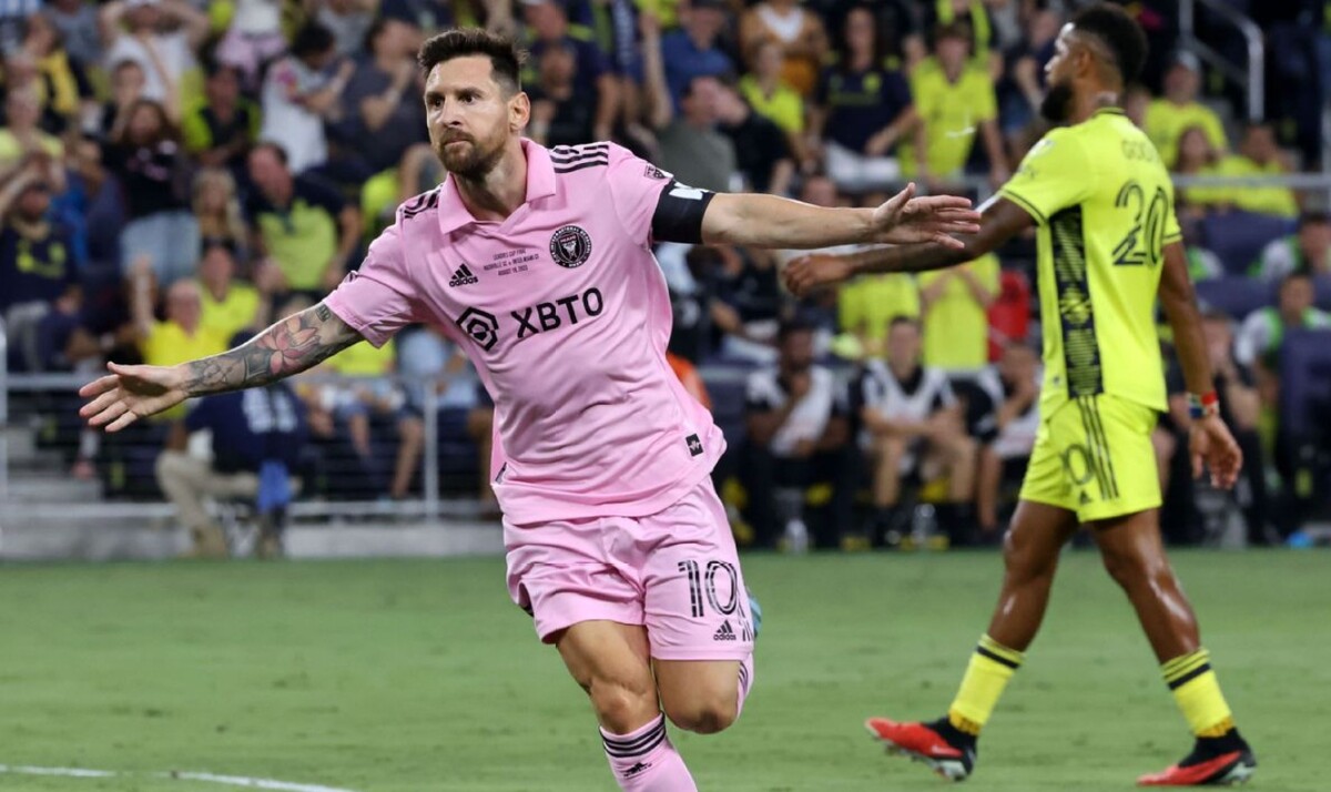 내슈빌 인터 마이애미 선제골 넣은 GOAT 리오넬 메시