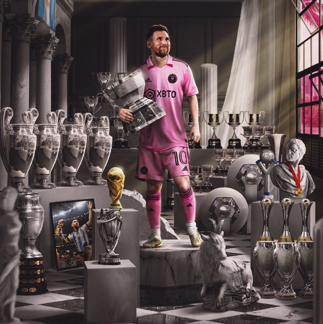 통산 트로피 44개 획득한 리오넬 메시