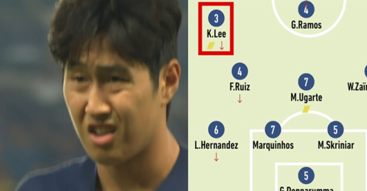 툴루즈 PSG 이강인 부진 최저 평점 비판 반응