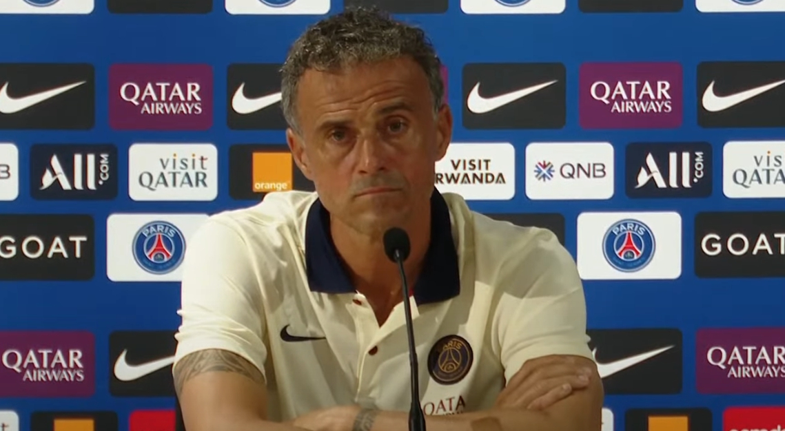 PSG 루이스 엔리케 감독