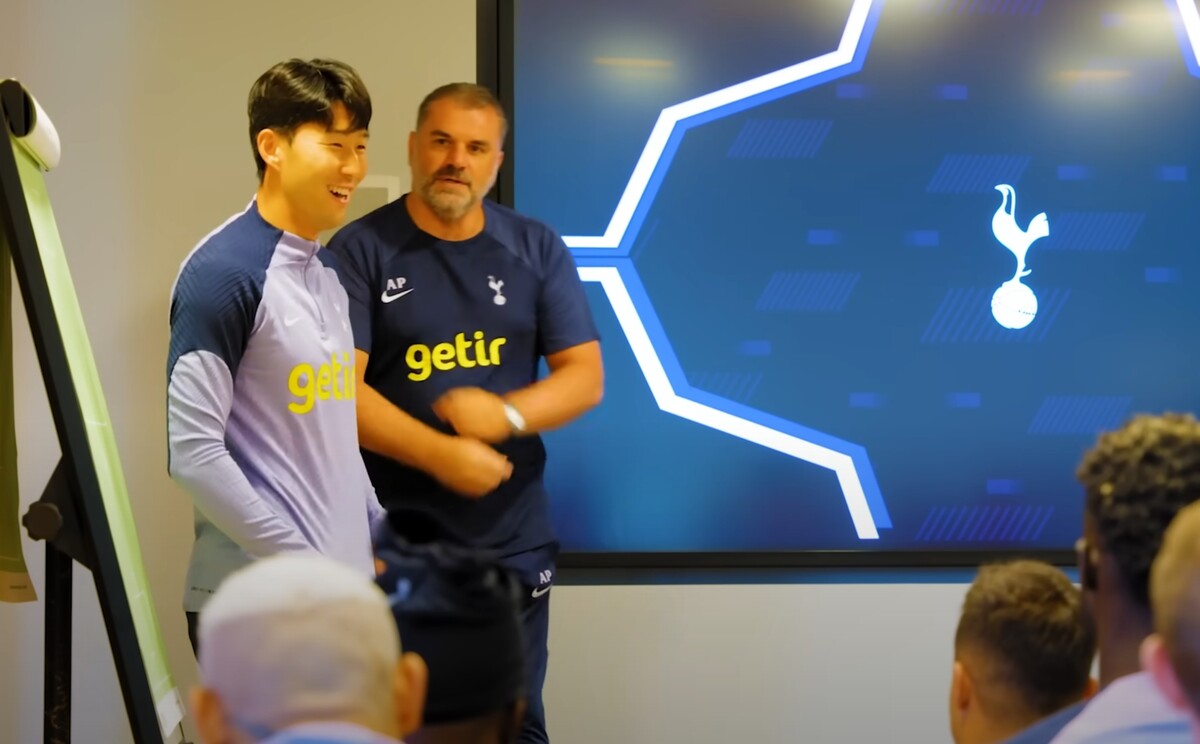 손흥민 토트넘 주장 선임 장면