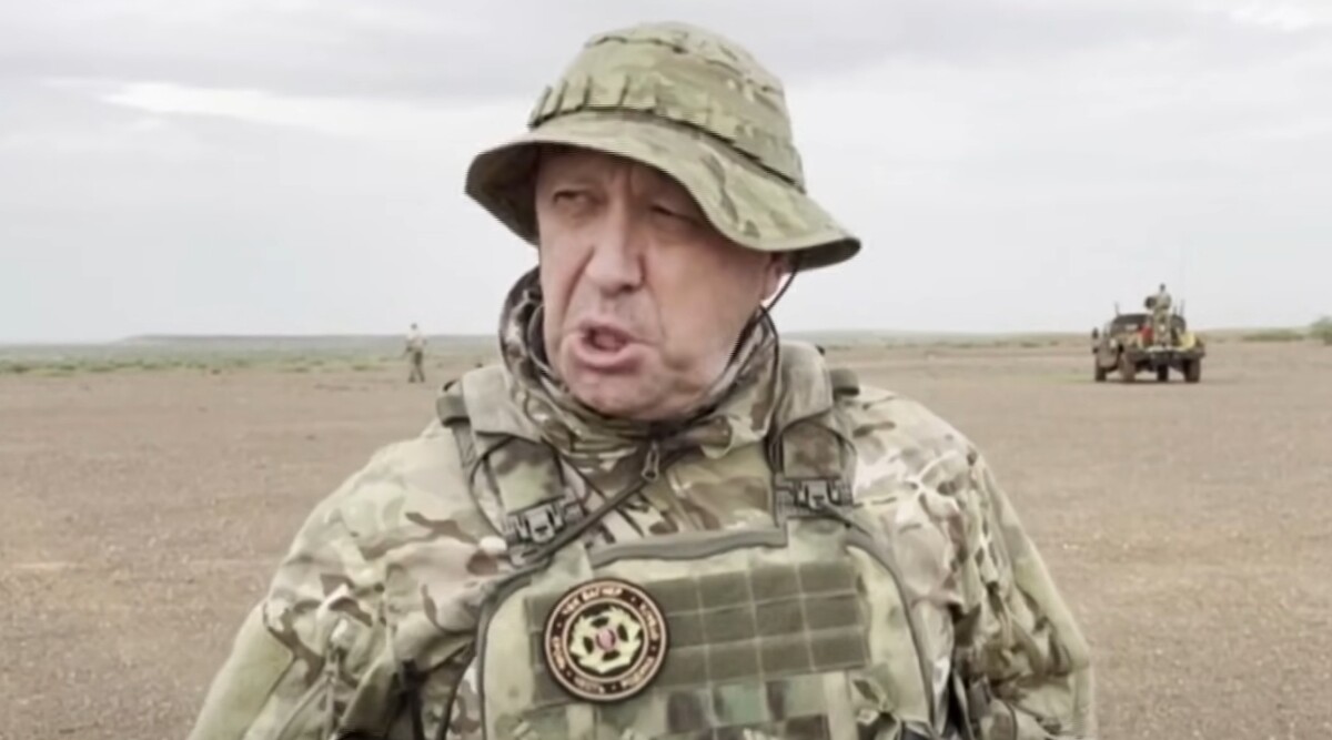 생전 마지막으로 찍은 프리고진 텔레그램