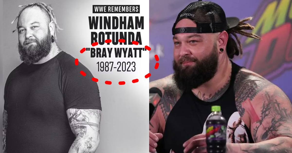 WWE 레슬러 브레이 와이어트 36세 나이에 사망