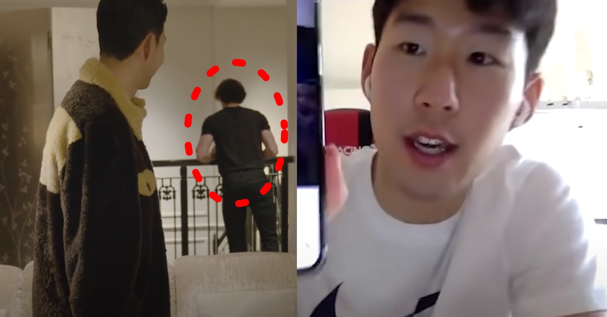 PL 3라운드 본머스 토트넘 앞두고 손흥민 주장 축하해준 배우