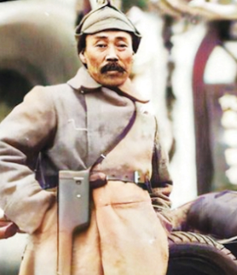 홍범도 장군 사진 컬러화