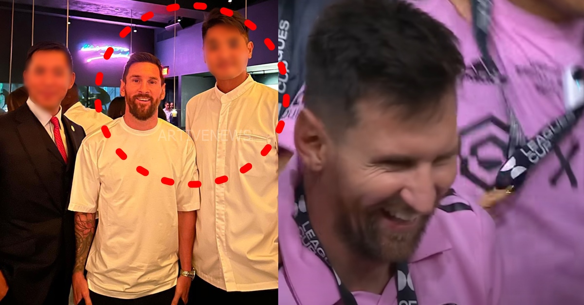 인터 마이애미 리그스 컵 우승 후 메시 한식당에서 축하 파티