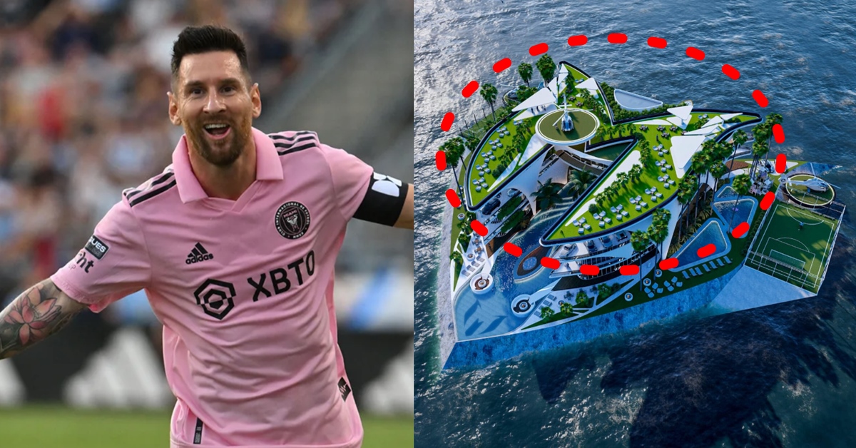 리오넬 메시 인터 마이애미 섬 대저택 콘셉트 샷