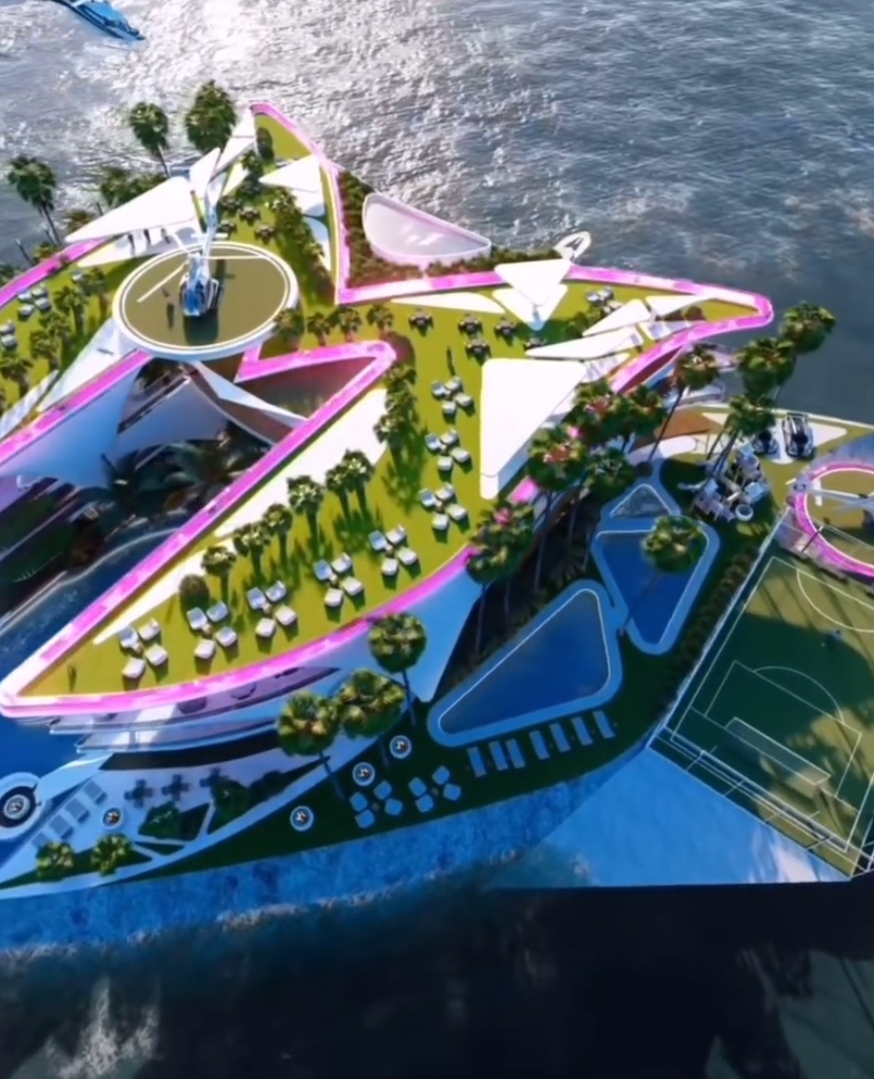 메시 하우스 컨셉샷