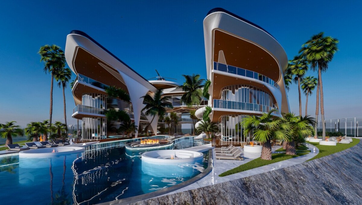 리오넬 메시 대저택 콘셉트 사진