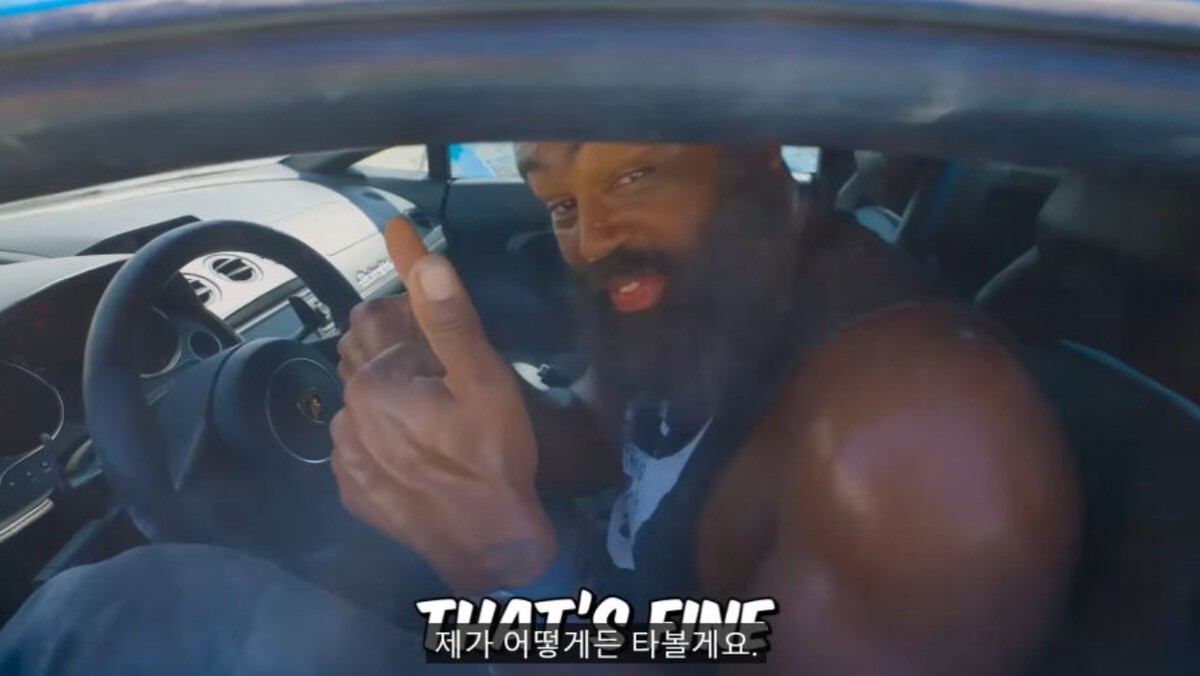 미스터 비스트 람보르기니 선물 받은 구독자