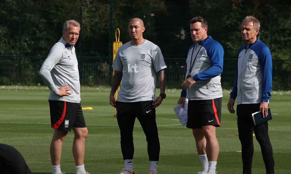 클린스만호 전원 소집 훈련 진행