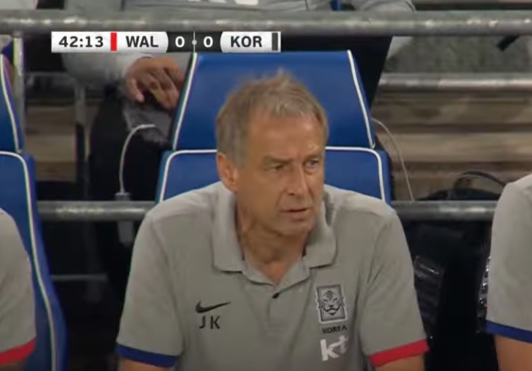 대한민국 웨일스 무전술 클린스만