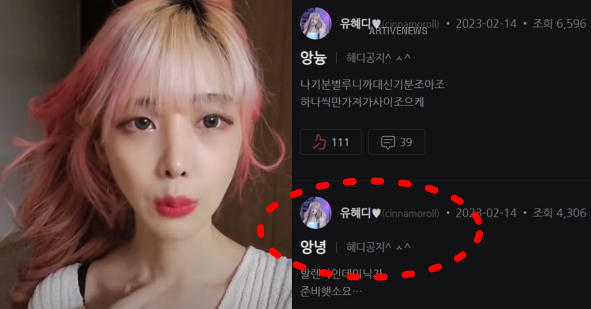 유혜디 미스틱 진성준 아이 임신 수술 사건 아프리카 휴방