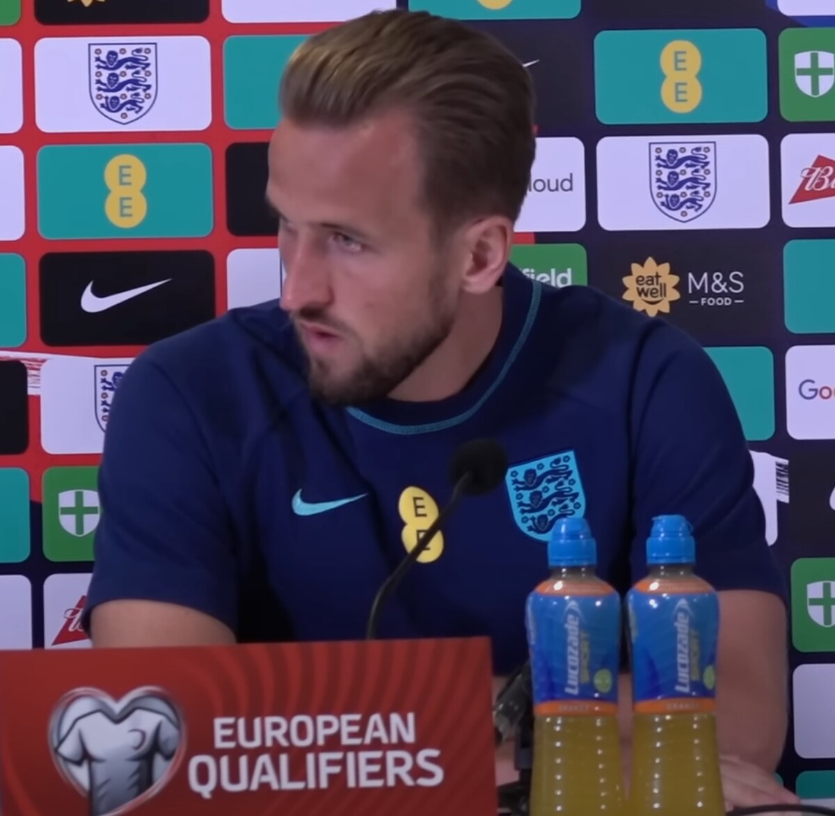해리 케인 잉글랜드 대표팀 기자회견