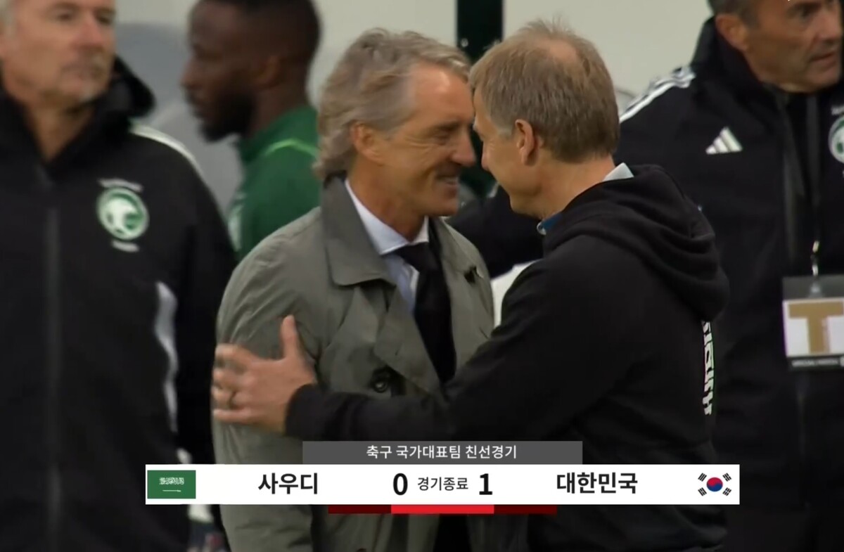 대한민국 사우디 경기 클린스만호 첫승