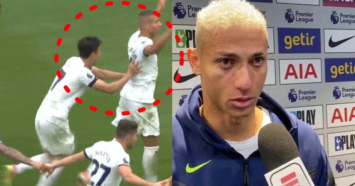 토트넘 셰필드 주장 손흥민 히샬리송 감동 장면