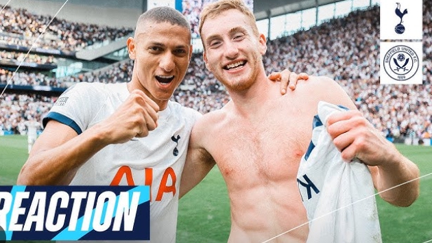 셰필드전 동점골 역전골 기록한 히샬리송 쿨루세브스키