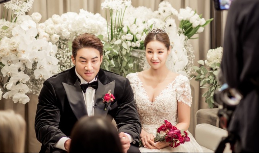 황철순 지연아 결혼식