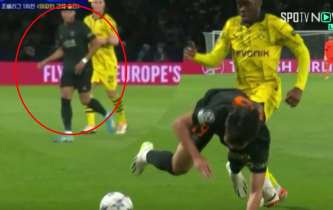 이강인 음바페 호흡