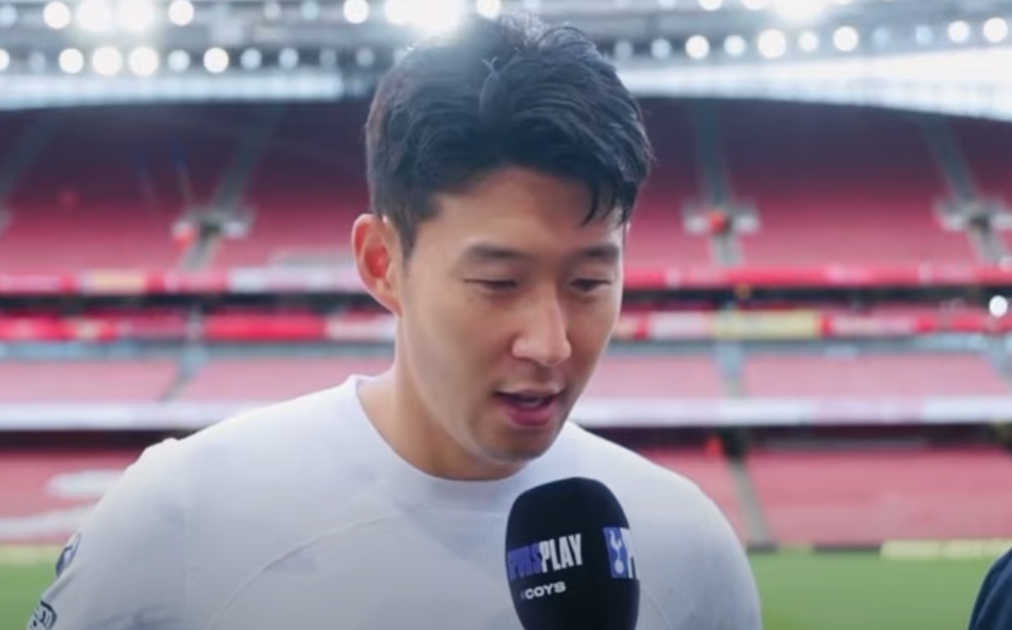손흥민 아스날 경기 후 인터뷰