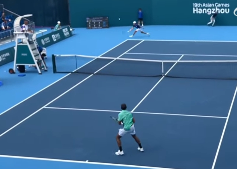 권순우 항저우 아시안게임 남자 단식 테니스