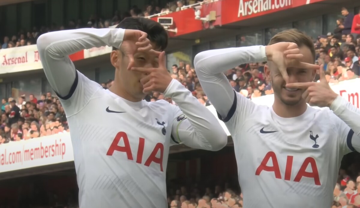손흥민 아스날전 2골