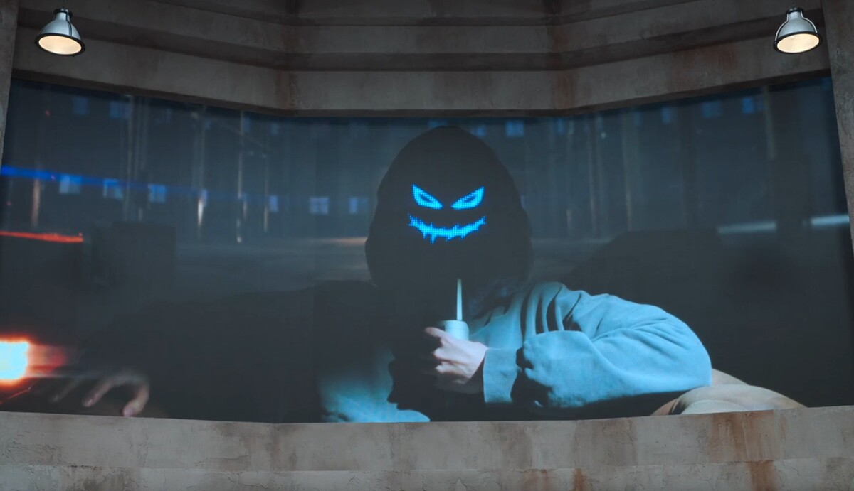 데블스 플랜 가면 남성