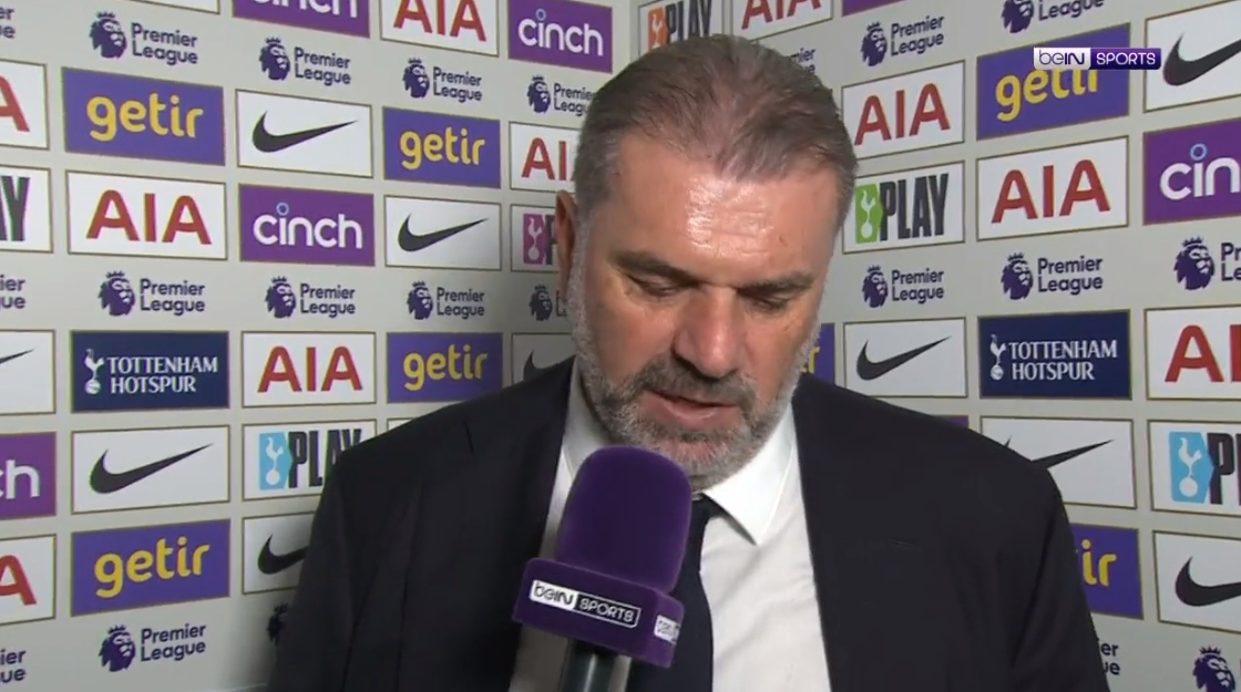 토트넘 포스테코글루 리버풀 오심 피해 인정