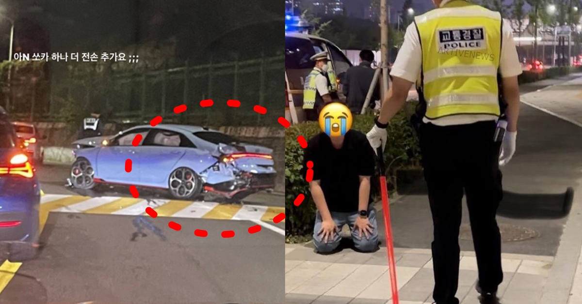 쏘카 아반떼N 렌트 전손 사고 발생 아이오닉5N 도입 예정