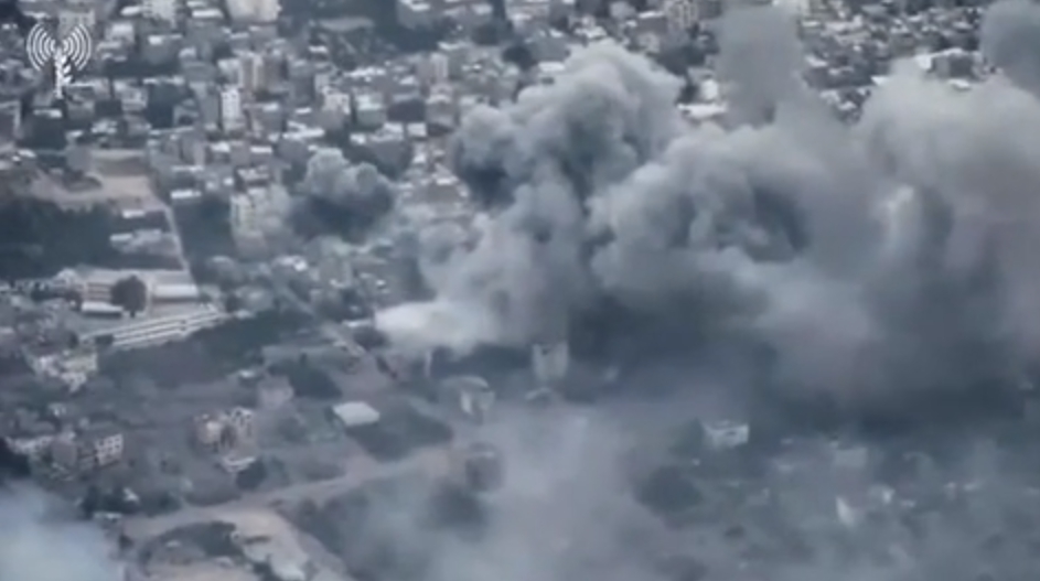 이스라엘 하마스 본거지 가자지구 건물 폭파