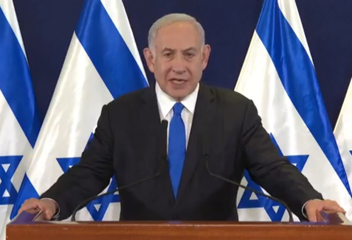 이스라엘 네타냐후 총리 전쟁 선언