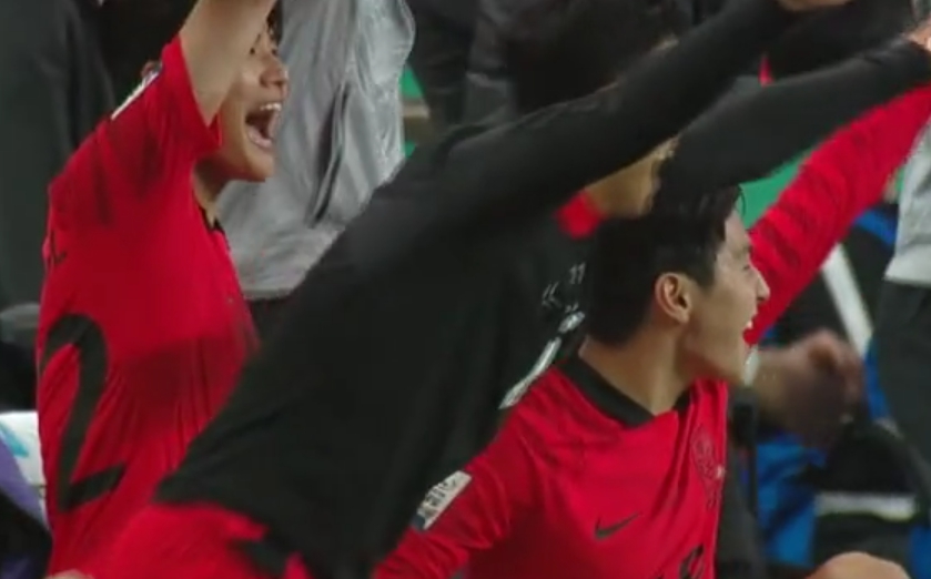 한국 튀니지 4:0 황의조골 리액션