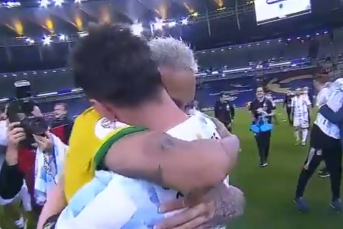 2021 코파 아메리카 브라질 아르헨티나 결승전 메시 네이마르