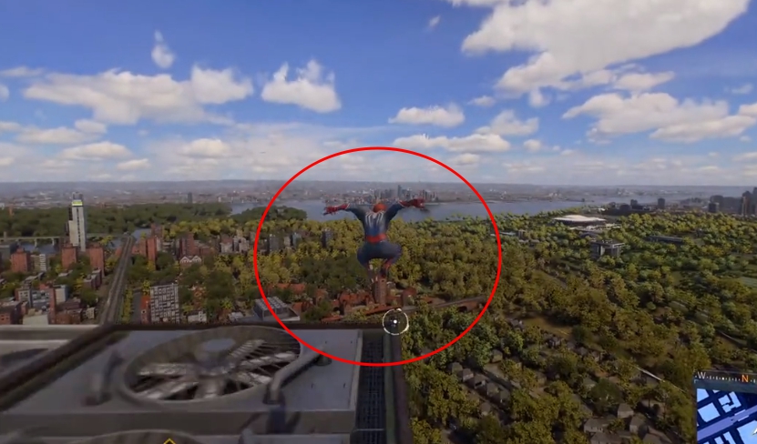 스파이더맨2 게임 인게임