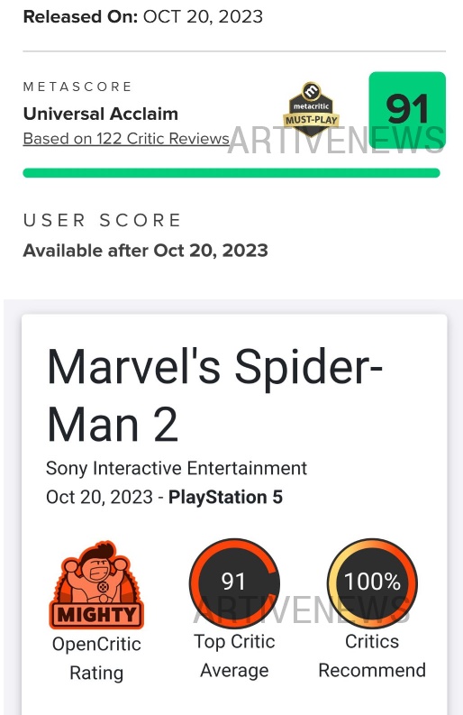 스파이더맨2 게임 평점