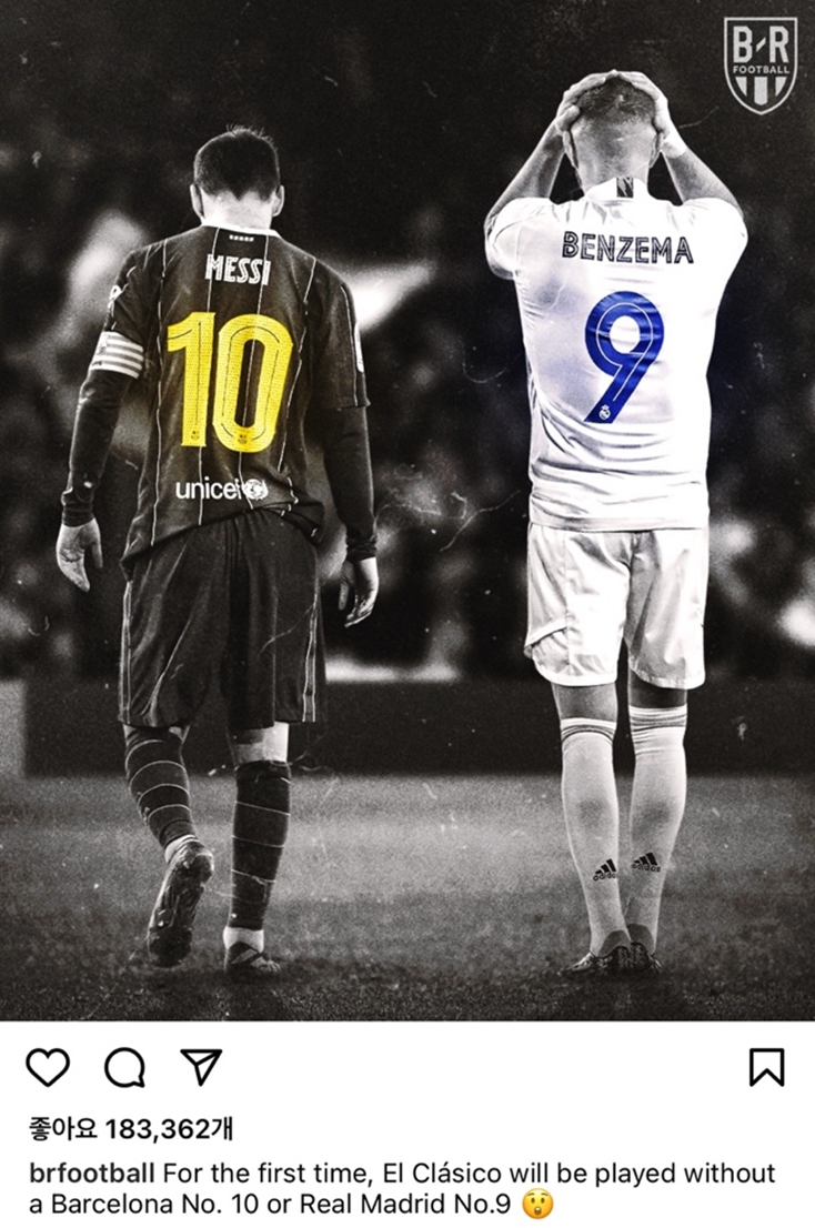 바르샤 10번 레알 9번 없는 최초 엘클 / 블리처리포트 풋볼