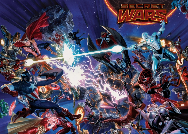 어벤져스 시크릿워즈 코믹스 원작