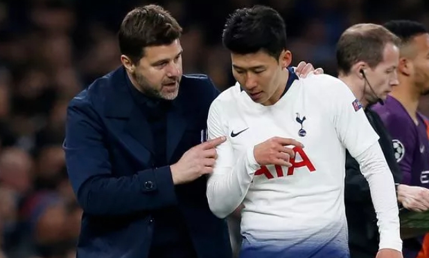 토트넘 시절 포체티노와 손흥민