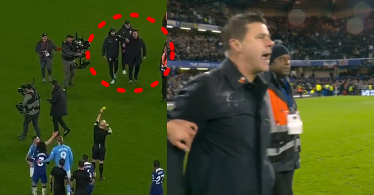 PL 12라운드 첼시 토트넘 4:4 무승부 후 포체티노 감독 분노