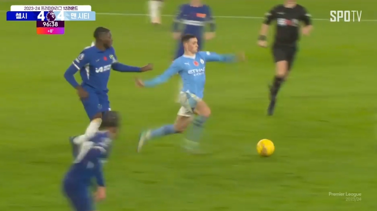 첼시 맨시티 경기 장면