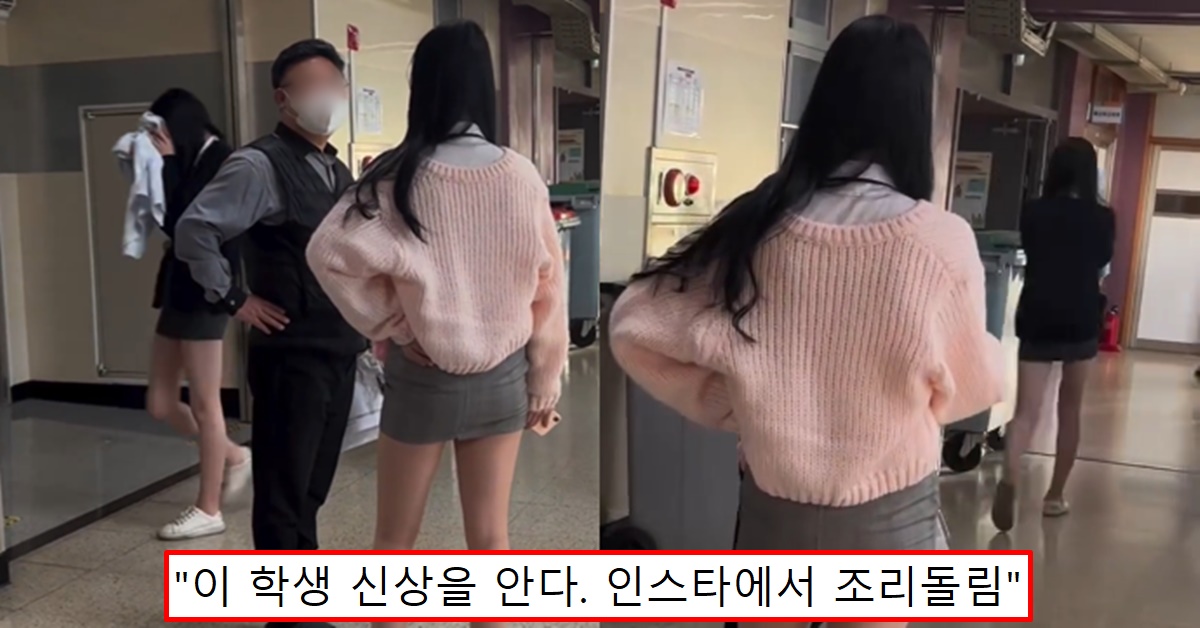 경기도 특성화고 남자 교사 여고생 싸움 영상 확산 논란