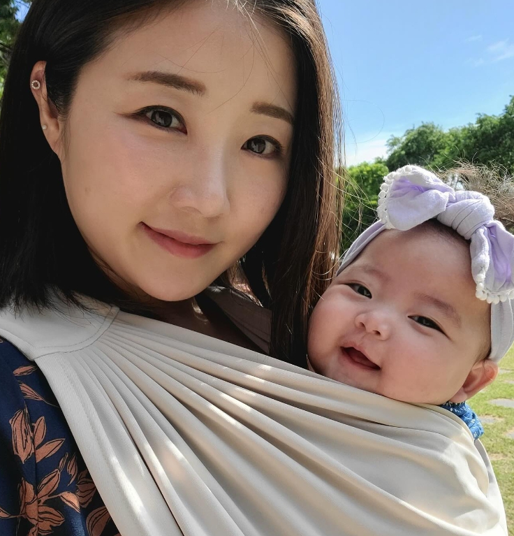 진정부부 엄마 김민정 씨와 딸 이루다 양