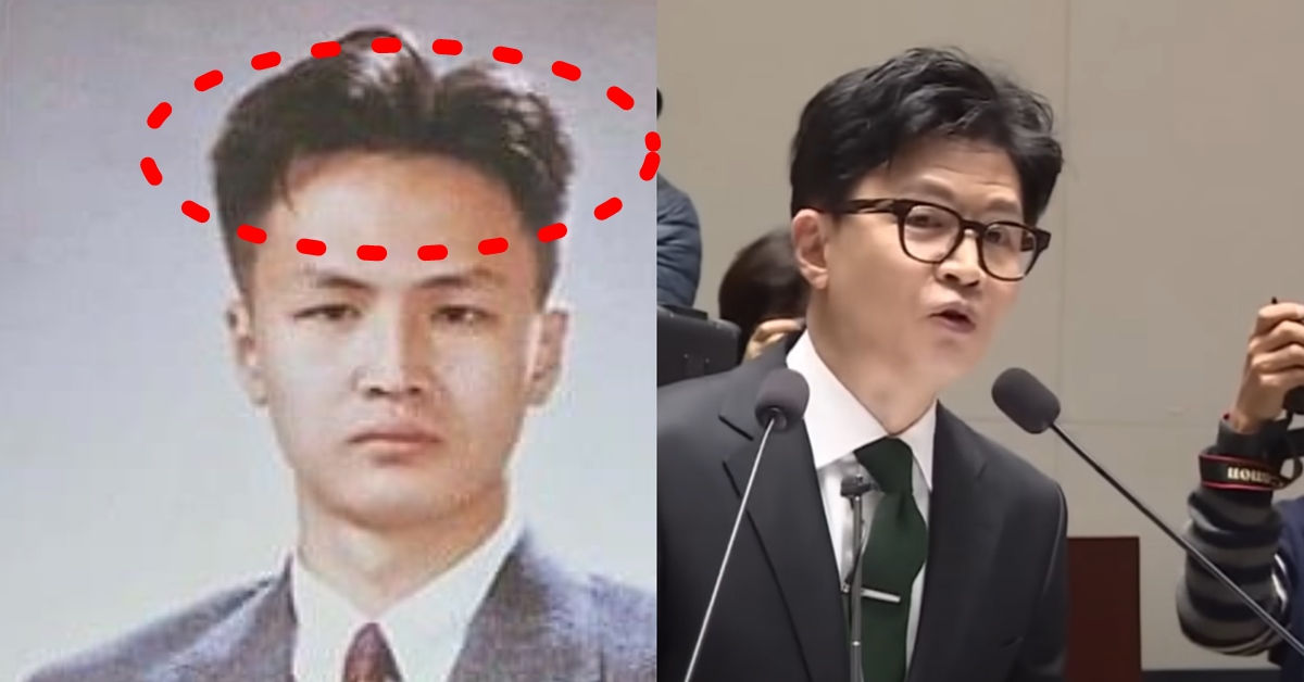 국민의힘 비대위원장 유력 한동훈 장관 대머리 가발 루머 나온 이유