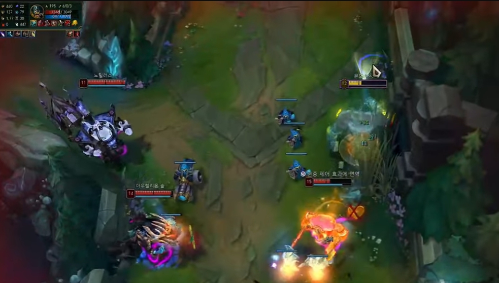 자낳대 팀 간 스크림 경기 테스트